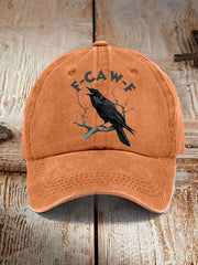 Unisex F-Caw-F Funny Crow Hat