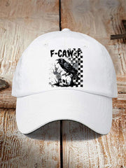 Unisex F-Caw-F Funny Crow Hat