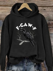 Women's F-Caw-F Funny Crow Hoodie