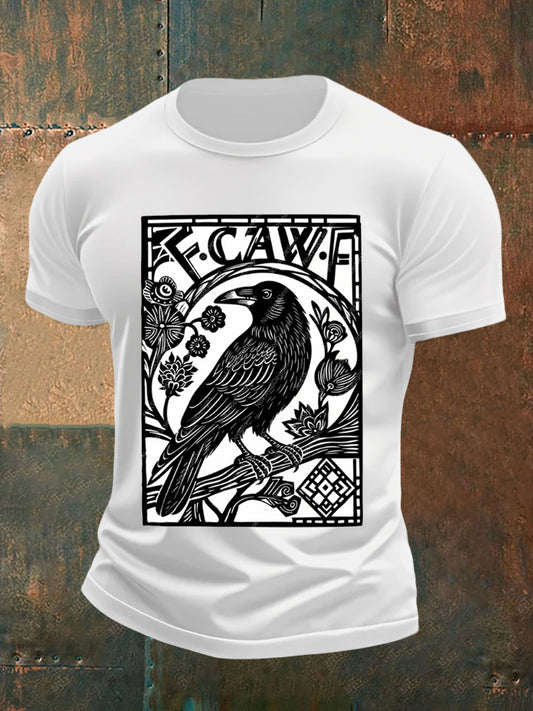 Men's F-Caw-F Funny Crow T-shirt