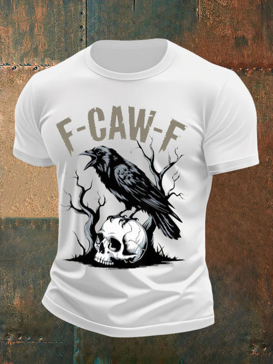 Men's F-Caw-F Funny Crow T-shirt