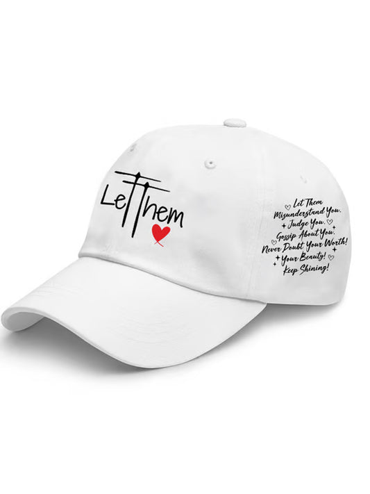 Unisex Mental Health Let Them Print Hat