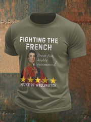 Men's UK History Lover Printed T-shirt