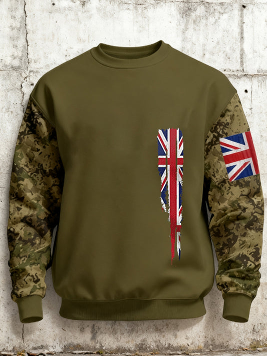 Men's 11th November Remembrance Day Crew Neck Sweatshirt