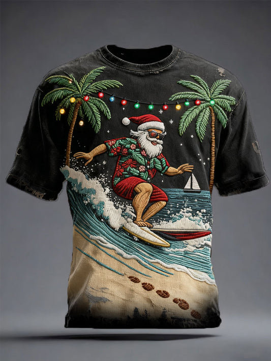 Unisex Funny Christmas Printed T-shirt