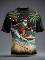 Unisex Funny Christmas Printed T-shirt