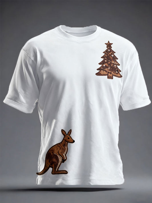 Unisex Funny Christmas Printed T-shirt