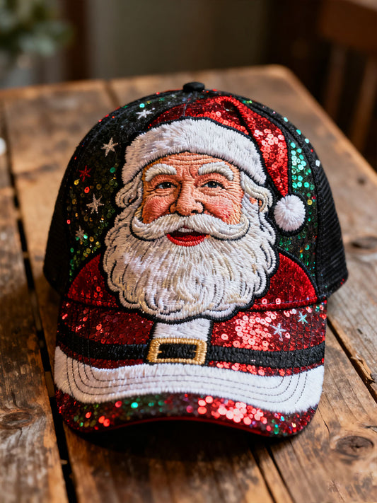Unisex Christmas Art Printed Hat