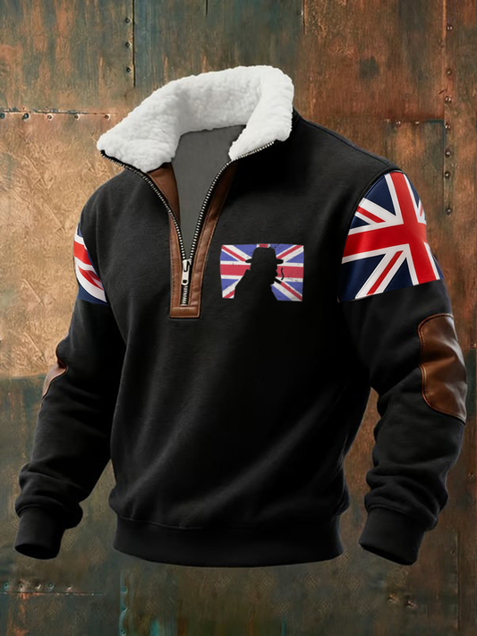 Men's Funny Churchill Printed Hoodie
