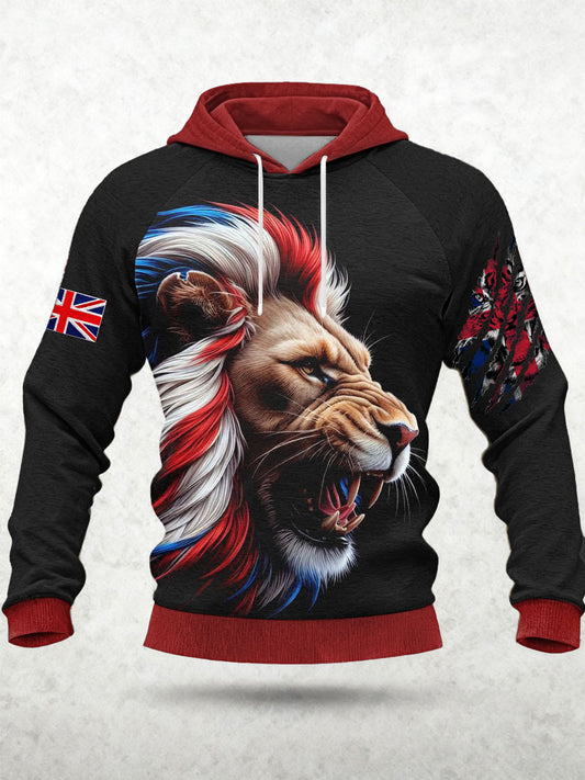 Men's Lion Flag Hoodie