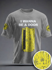 Unisex I Wanna Be Adored Lemon Roses Music Lover Printed T-shirt