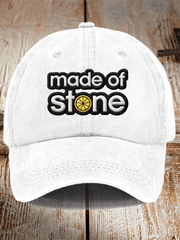 Unisex  Lemon Roses Music Lover  Print Hat