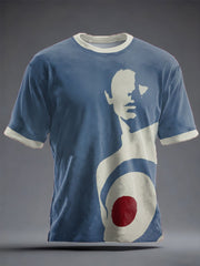 Unisex UK Mods Music Lover Printed T-shirt