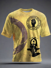 Unisex Modfather UK Music Mods Lover Printed T-shirt