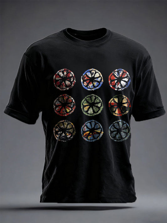 Unisex UK Lemon Mod Music Lover Printed T-shirt