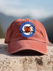 Unisex UK Mod Music Lover Christmas Printed Hat