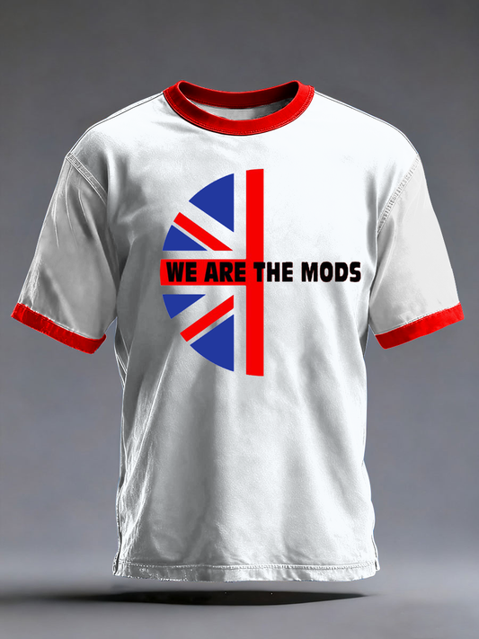 Men's Modfather UK Music Mods Lover short sleeves t-shirt