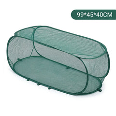 Foldable Pop-Up Plant Mesh Cover – Protects Plants, Breathable Design & Easy Setup 🌿